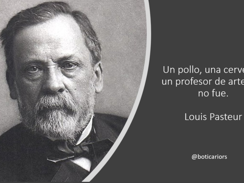 En el 200 º aniversario de su nacimiento, Louis Pasteur.